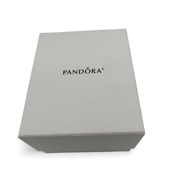 Handcrafted PANDORA 2018 White Ceramic Christmas ORNAMENT Boxed - Picture 2 of 9